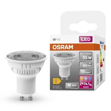 Светодиодная лампочка PAR16 GU10/4,2W/230V 2700/4000/6500K 36° - Osram