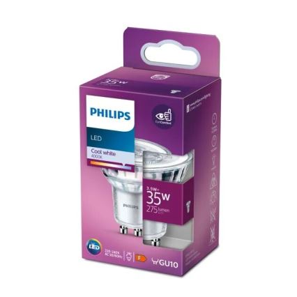Светодиодная лампочка Philips PAR16 GU10/3,5W/230V 4000K