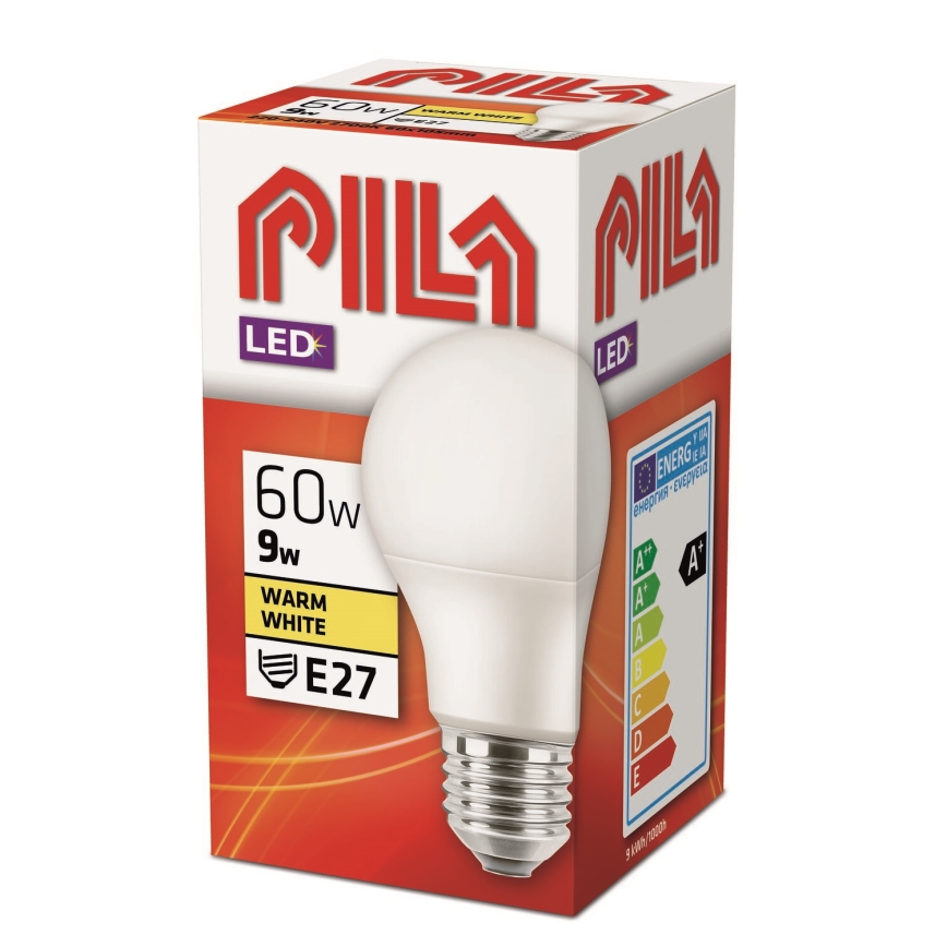 Светодиодная лампочка Philips Pila E27/9W/230V 2700K