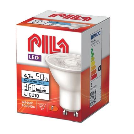 Светодиодная лампочка Philips Pila PAR16 GU10/4,7W/230V 4000K
