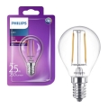 Светодиодная лампочка Philips VINTAGE E14/2W/230V 2700K