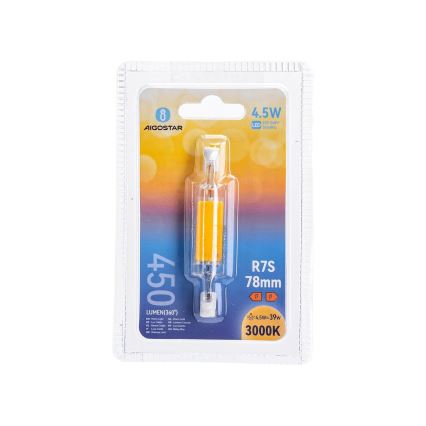 Светодиодная лампочка R7s/4,5W/230V 3000K 78 мм - Aigostar