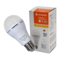 Светодиодная лампочка RECHARGEABLE A60 E27/8W/230V 6500K - Ledvance