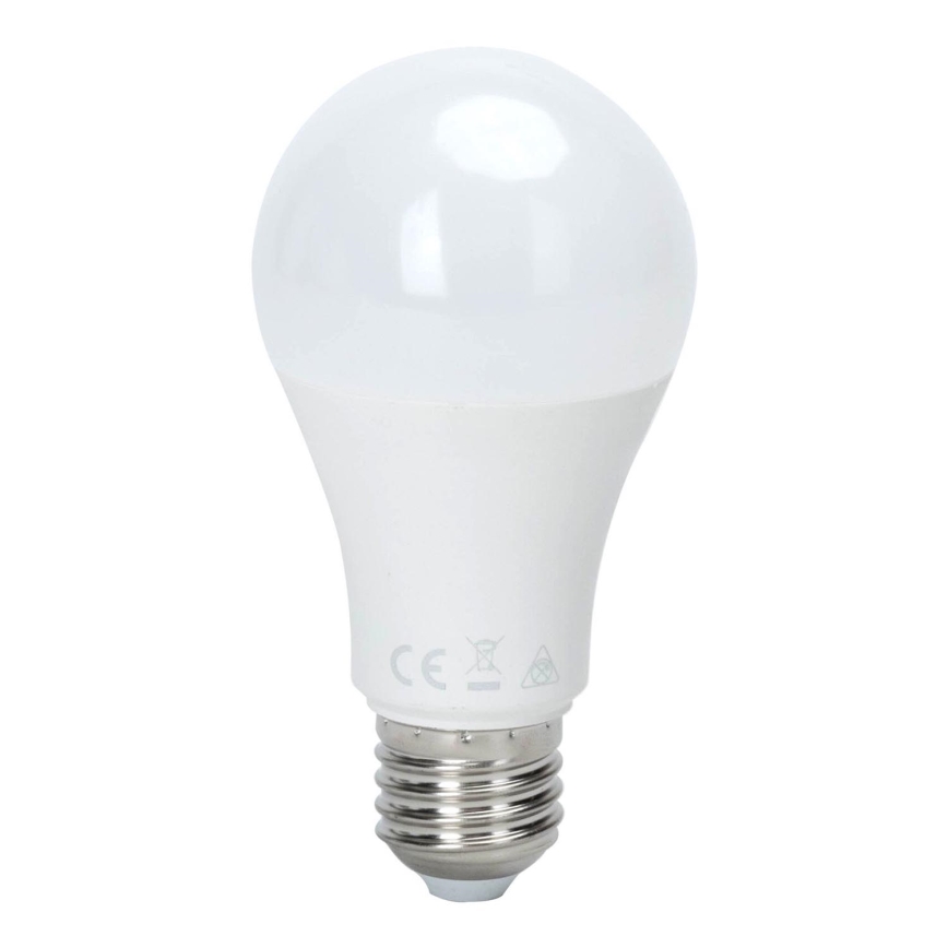 Светодиодная лампочка с датчиком освещенности A60 E27/12W/230V 3000K - Aigostar