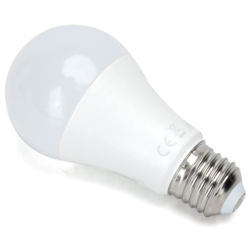 Светодиодная лампочка с датчиком освещенности A60 E27/12W/230V 3000K - Aigostar
