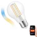 Светодиодная лампочка с регулированием яркости A60 E27/5W/230V 2700-6500K Wi-Fi Tuya