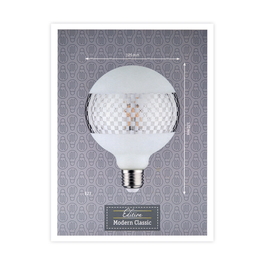 Светодиодная лампочка с регулированием яркости CLASSIC G125 E27/4,5W/230V 2600K - Paulmann 28742