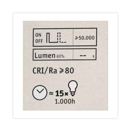 Светодиодная лампочка с регулированием яркости CLASSIC G125 E27/4,5W/230V 2600K - Paulmann 28742