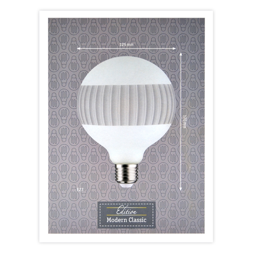Светодиодная лампочка с регулированием яркости CLASSIC G125 E27/4,5W/230V 2600K - Paulmann 28743