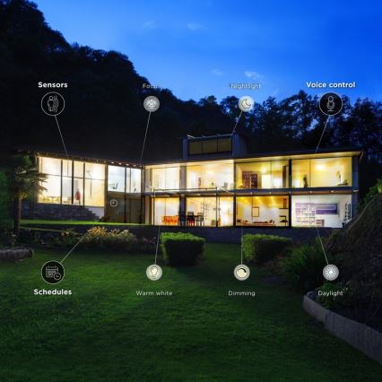 Светодиодная лампочка с регулированием яркости E14/6,5W/230V 2700-6500K Wi-Fi - WiZ