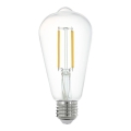 Светодиодная лампочка с регулированием яркости E27/6W/230V 2700K - Eglo