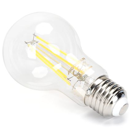 Светодиодная лампочка с регулированием яркости FILAMENT A60 E27/6W/230V 6500K - Aigostar
