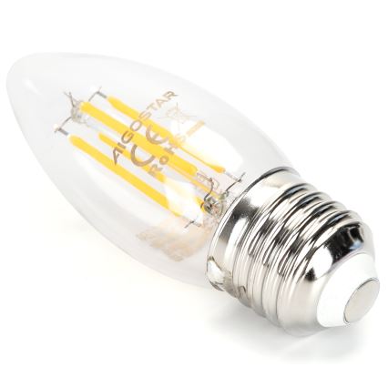 Светодиодная лампочка с регулированием яркости FILAMENT C35 E27/4W/230V 2700K - Aigostar