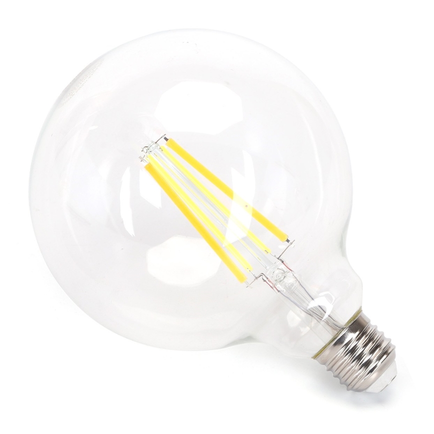 Светодиодная лампочка с регулированием яркости FILAMENT G125 E27/6W/230V 2700-6500K Wi-Fi - Aigostar