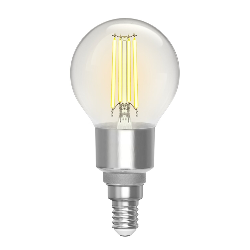 Светодиодная лампочка с регулированием яркости FILAMENT G45 E14/4,5W/230V 2700-6500K Wi-Fi - Aigostar