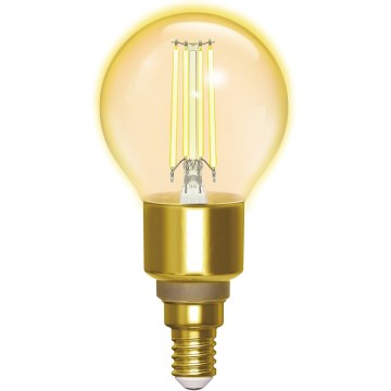 Светодиодная лампочка с регулированием яркости FILAMENT G45 E14/4,5W/230V 2700-6500K Wi-Fi - Aigostar