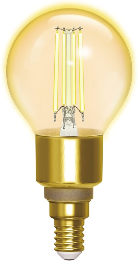 Светодиодная лампочка с регулированием яркости FILAMENT G45 E14/4,5W/230V 2700-6500K Wi-Fi - Aigostar