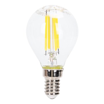 Светодиодная лампочка с регулированием яркости FILAMENT G45 E14/4W/230V 6500K - Aigostar