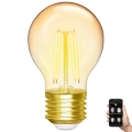 Светодиодная лампочка с регулированием яркости FILAMENT G45 E27/4,5W/230V 2700-6500K Wi-Fi - Aigostar