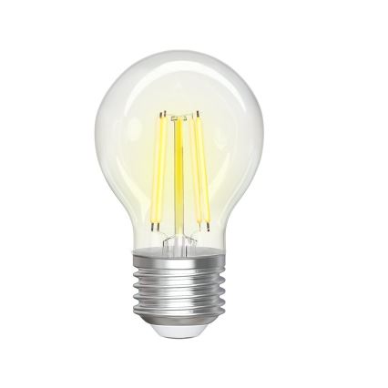Светодиодная лампочка с регулированием яркости FILAMENT G45 E27/4,5W/230V 2700-6500K Wi-Fi - Aigostar
