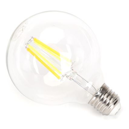 Светодиодная лампочка с регулированием яркости FILAMENT G95 E27/6W/230V 2700-6500K Wi-Fi - Aigostar