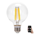 Светодиодная лампочка с регулированием яркости FILAMENT MESH Smart G95 E27/6W/230V 2700-6500K - Aigostar