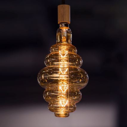 Светодиодная лампочка с регулированием яркости FILAMENT S200 E27/8W/230V 1800K