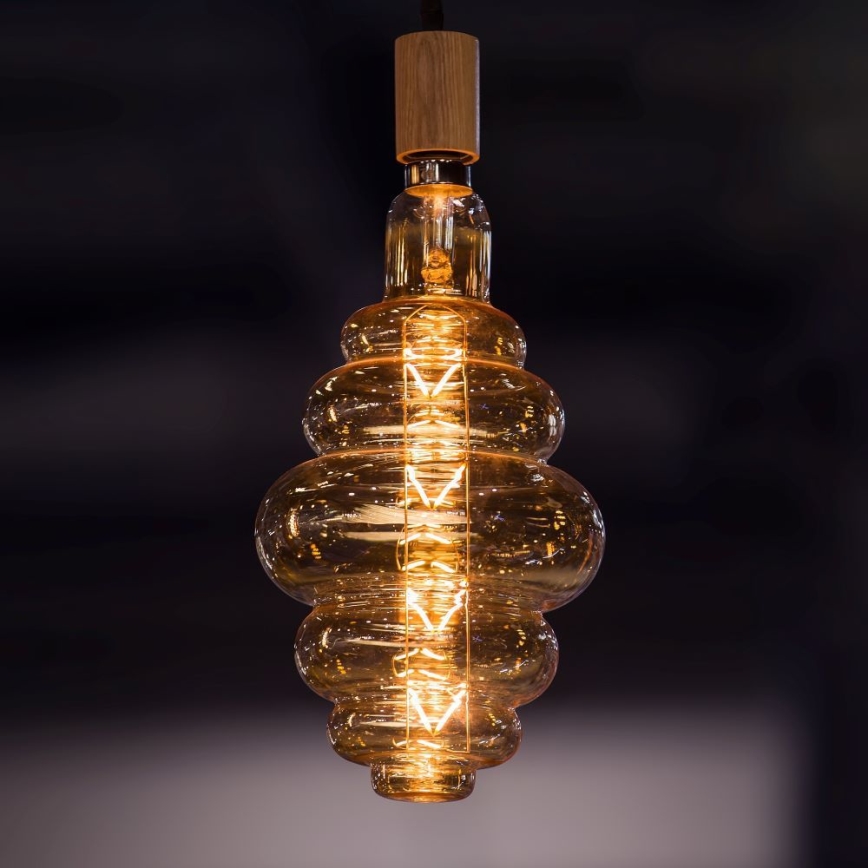 Светодиодная лампочка с регулированием яркости FILAMENT S200 E27/8W/230V 1800K
