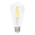 Светодиодная лампочка с регулированием яркости FILAMENT ST64 E27/6W/230V 2700K - Aigostar