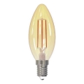 Светодиодная лампочка с регулированием яркости FILAMENT VINTAGE C35 E14/6W/230V 2000K