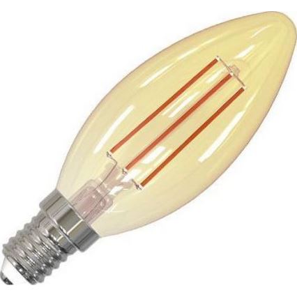 Светодиодная лампочка с регулированием яркости FILAMENT VINTAGE C35 E14/6W/230V 2000K