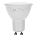 Светодиодная лампочка с регулированием яркости GU10/4,9W/230V 2700K - Aigostar