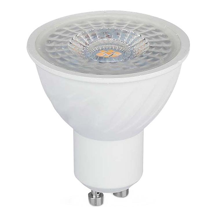 Светодиодная лампочка с регулированием яркости GU10/6W/230V 6500K 38°