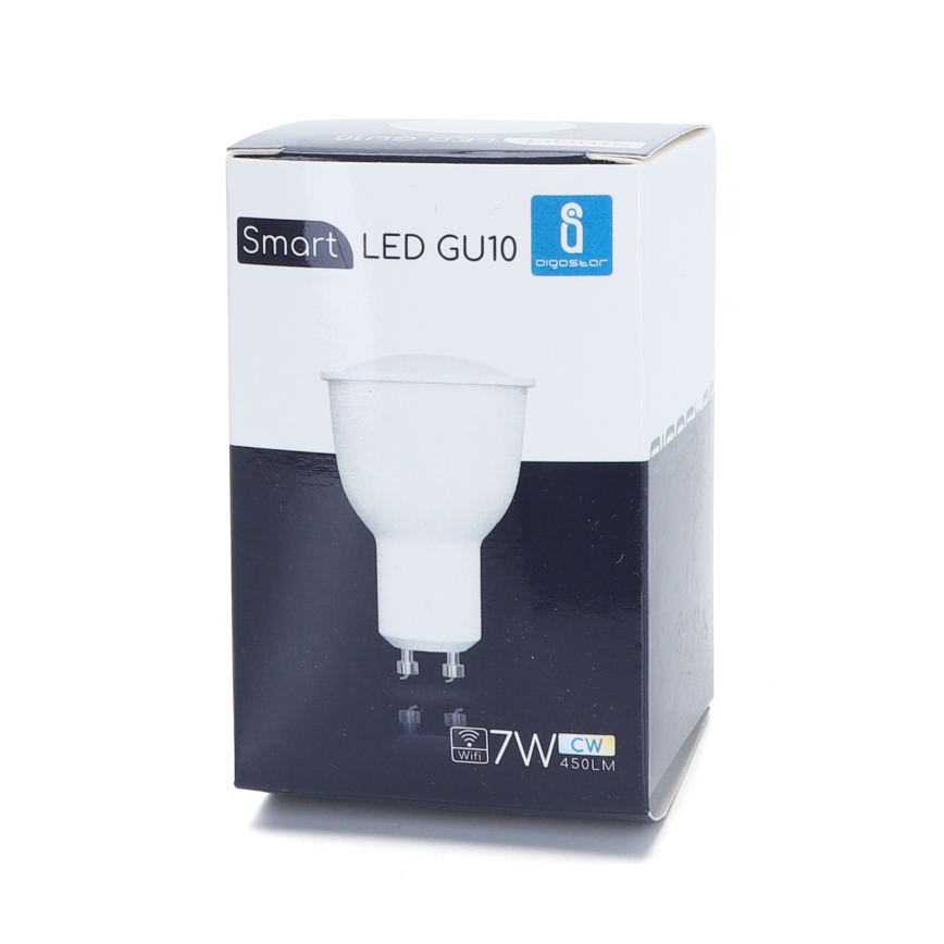 Светодиодная лампочка с регулированием яркости GU10/7W/230V 3000-6500K Wi-Fi - Aigostar