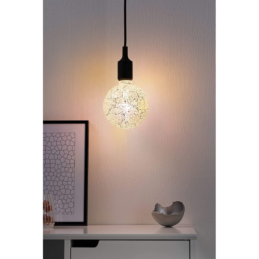 Светодиодная лампочка с регулированием яркости MOSAIC G125 E27/5W/230V 2700K - Paulmann 28745