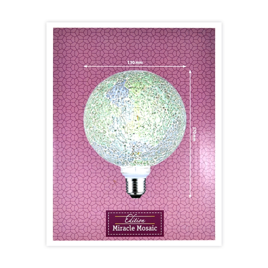 Светодиодная лампочка с регулированием яркости MOSAIC G125 E27/5W/230V 2700K - Paulmann 28745