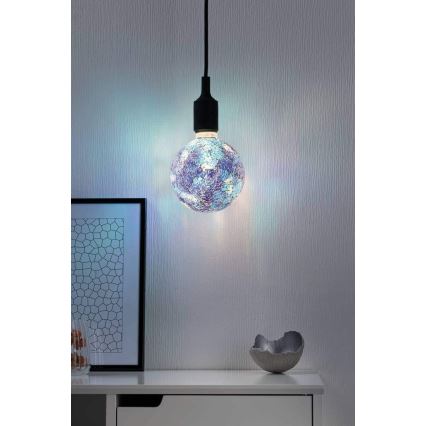 Светодиодная лампочка с регулированием яркости MOSAIC G125 E27/5W/230V 2700K - Paulmann 28750