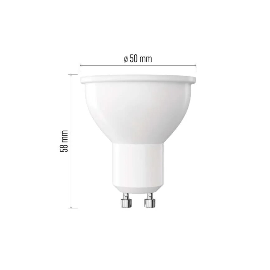 Светодиодная лампочка с регулированием яркости MR16 GU10/7W/230V 3000K