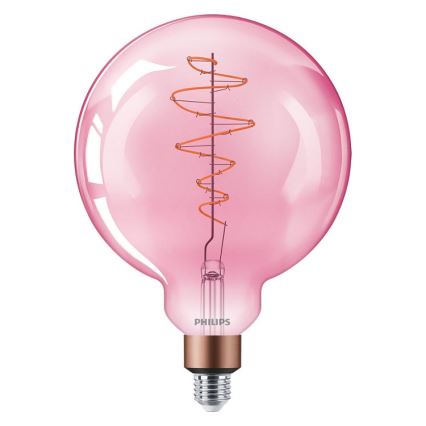 Светодиодная лампочка с регулированием яркости Philips DECO G200 E27/4,5W/230V 1800K