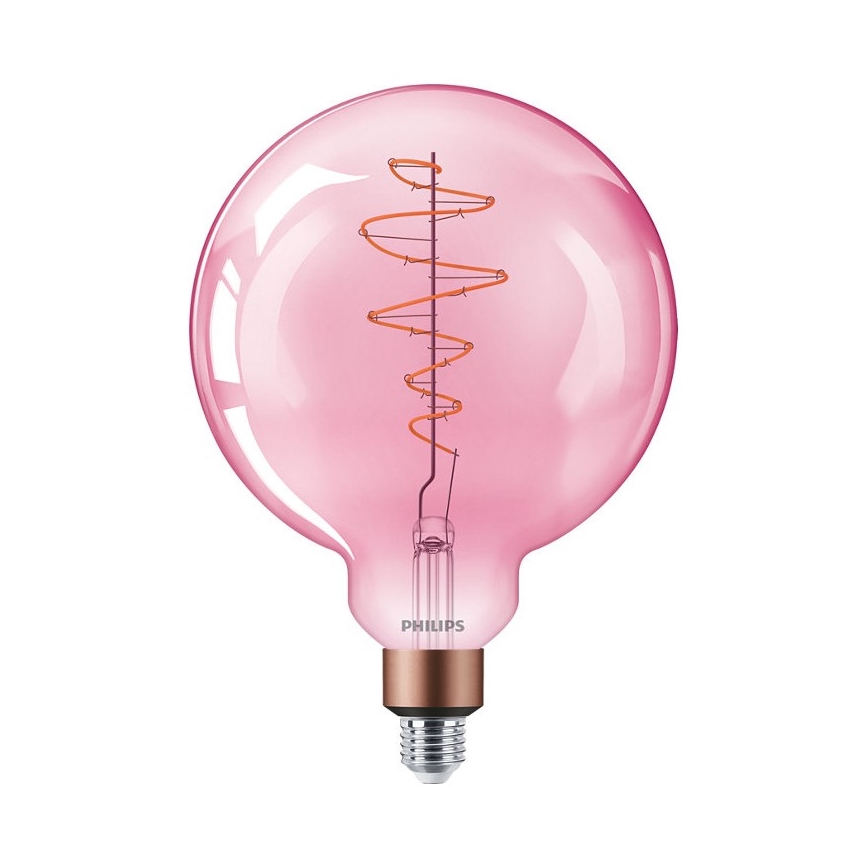 Светодиодная лампочка с регулированием яркости Philips DECO G200 E27/4,5W/230V 1800K
