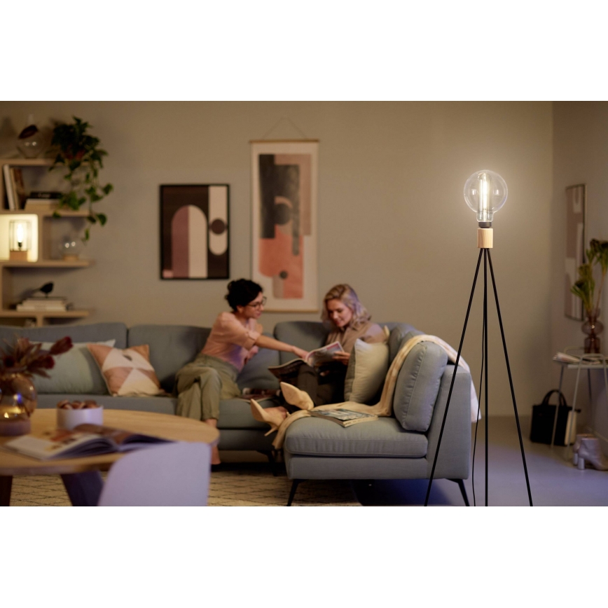 Светодиодная лампочка с регулированием яркости Philips E27/6,5W/230V 3000K
