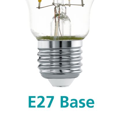 Светодиодная лампочка с зеркальной сферической колбой A60 E27/7W/230V 2700K - Eglo 11834