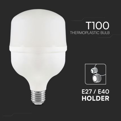 Светодиодная лампочка T100 E27/30W/230V 4000K