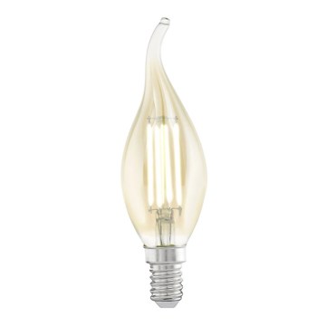 Светодиодная лампочка VINTAGE CF37 E14/4W/230V - Eglo 11559