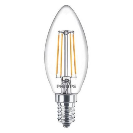 Светодиодная лампочка VINTAGE Philips B35 E14/4,3W/230V 2700K