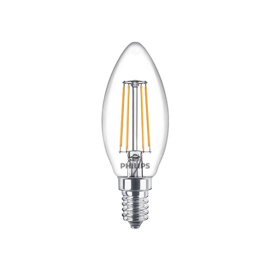 Светодиодная лампочка VINTAGE Philips B35 E14/4,3W/230V 2700K