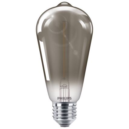 Светодиодная лампочка VINTAGE Philips ST64 E27/2.3W/230V 1,800K