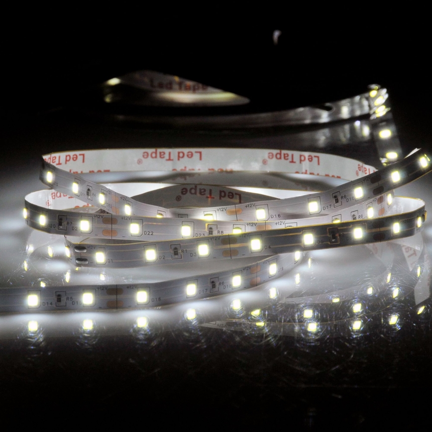 Светодиодная лента 5 м LED/10W/12V IP20 6500K