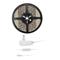 Светодиодная лента 5 м LED/4,8W/230V адаптер