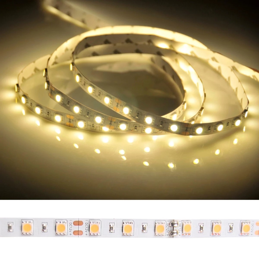 Светодиодная лента для ванной комнаты 5 м LED/45W/12V IP65 белый